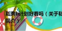私奔b计划好看吗(关于私奔b计划好看吗的简介)