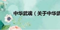中华武魂(关于中华武魂的简介)