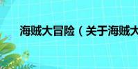 海贼大冒险(关于海贼大冒险的简介)