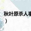 秋叶原杀人事件（关于秋叶原杀人事件的简介）