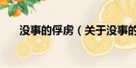 没事的俘虏(关于没事的俘虏的简介)