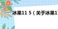 冰果11 5(关于冰果11 5的简介)