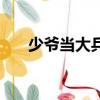 少爷当大兵（关于少爷当大兵的简介）