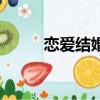 恋爱结婚（关于恋爱结婚的简介）
