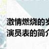 激情燃烧的岁月演员表（关于激情燃烧的岁月演员表的简介）