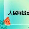 人民网投票（关于人民网投票的简介）
