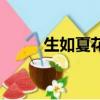 生如夏花（关于生如夏花的简介）