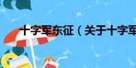 十字军东征(关于十字军东征的简介)
