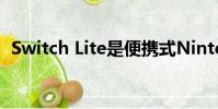 Switch Lite是便携式Nintendo粉丝应得的