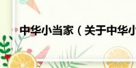 中华小当家(关于中华小当家的简介)