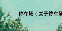 停车场(关于停车场的简介)