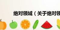 绝对领域(关于绝对领域的简介)