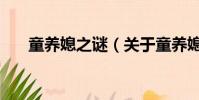 童养媳之谜(关于童养媳之谜的简介)