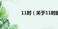 11时(关于11时的简介)