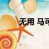 无用 马可（关于无用 马可的简介）