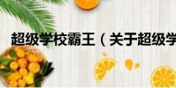 超级学校霸王(关于超级学校霸王的简介)