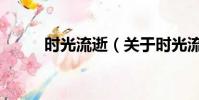 时光流逝(关于时光流逝的简介)