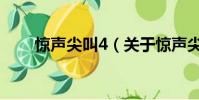 惊声尖叫4(关于惊声尖叫4的简介)