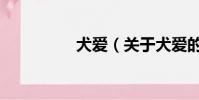犬爱(关于犬爱的简介)