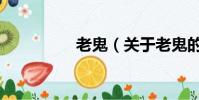 老鬼(关于老鬼的简介)