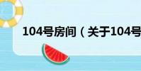 104号房间(关于104号房间的简介)