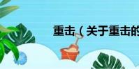重击(关于重击的简介)