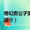 奇幻贵公子第二季（关于奇幻贵公子第二季的简介）