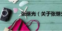 张继光(关于张继光介绍)