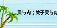 灵与肉(关于灵与肉的简介)