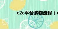 c2c平台购物流程(c2c平台)