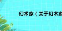 幻术家(关于幻术家的简介)