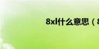 8xl什么意思(8xl)