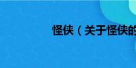 怪侠(关于怪侠的简介)