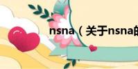 nsna(关于nsna的简介)