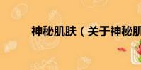 神秘肌肤(关于神秘肌肤的简介)