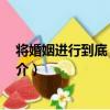 将婚姻进行到底 电视剧（关于将婚姻进行到底 电视剧的简介）