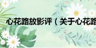 心花路放影评(关于心花路放影评的简介)