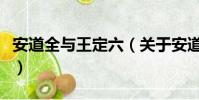 安道全与王定六(关于安道全与王定六的简介)