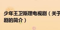 少年王卫斯理电视剧(关于少年王卫斯理电视剧的简介)