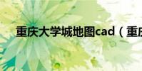 重庆大学城地图cad(重庆大学城地图)