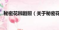 秘密花园剧照(关于秘密花园剧照的简介)