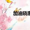 加油晓惠（关于加油晓惠的简介）