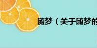 随梦(关于随梦的简介)