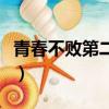青春不败第二季（关于青春不败第二季的简介）