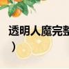 透明人魔完整版（关于透明人魔完整版的简介）