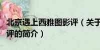 北京遇上西雅图影评(关于北京遇上西雅图影评的简介)
