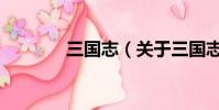 三国志(关于三国志的简介)