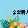 亲蜜爱人（关于亲蜜爱人的简介）