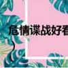 危情谍战好看吗（关于危情谍战好看吗的简介）
