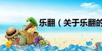 乐翻(关于乐翻的简介)